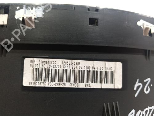 Instrument cluster PEUGEOT 607 (9D, 9U) 2.0 HDI | BP39981031C47 - Image 3