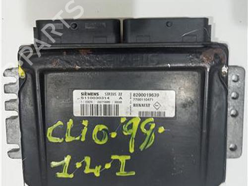 Used Electronic module RENAULT CLIO II (BB_, CB_) 1.9 D (B/CB0E, BB0J) (64 hp) 23930753