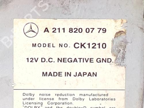 Radio MERCEDES-BENZ E-CLASS (W211) E 270 CDI (211.016) | BP26391198E6 
