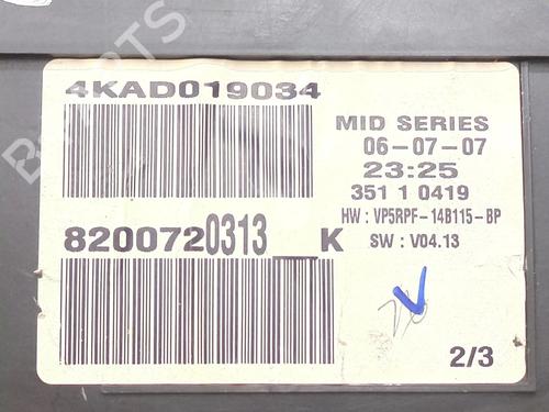 Instrument cluster RENAULT MEGANE II (BM0/1_, CM0/1_) 1.9 dCi (BM0G, CM0G) | BP27860153C47 
