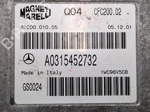 Girkassekontrollenhet MERCEDES-BENZ C-CLASS (W203) C 220 CDI (203.006, 203.008) | BP30527534M52 