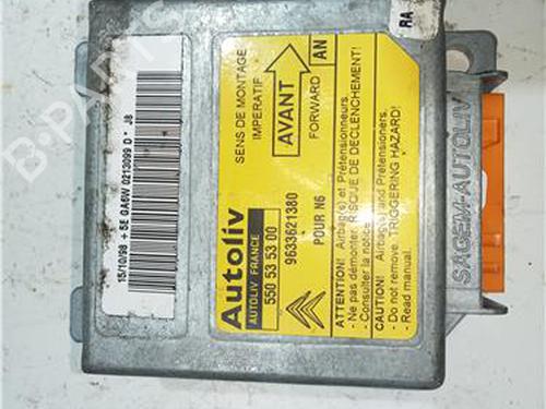 Kollisjonspute styreenhet CITROËN XSARA (N1) 1.9 TD (90 hp) 24968523