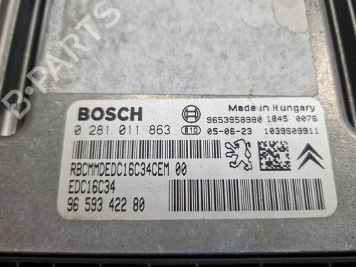 Electronic module PEUGEOT 307 (3A/C) 1.6 HDi | BP34115086M83 - Image 2