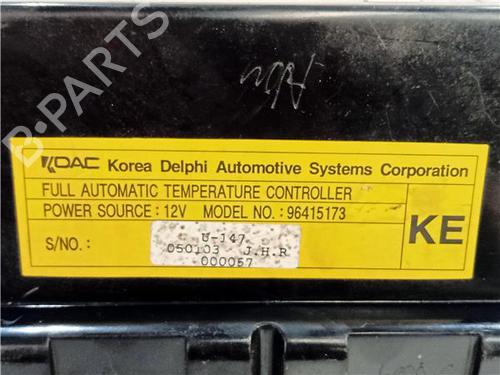 Climate control CHEVROLET REZZO MPV (U100) 2.0 | BP23910114I5 