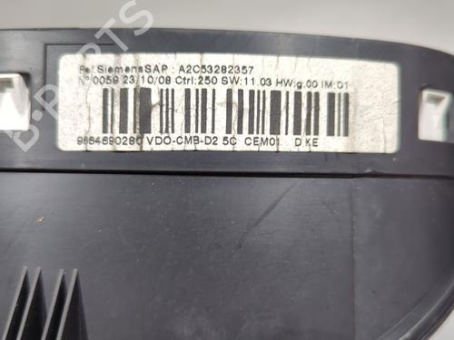 Instrument cluster PEUGEOT 407 (6D_) 3.0 (6DXFVJ) | BP23958228C47 