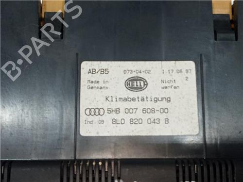 Climate control AUDI A3 (8L1) 1.9 TDI | BP23918314I5 