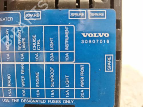 Fuse box VOLVO S40 I (644) 2.0 T | BP29708992E1 