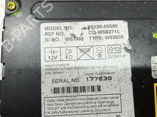 Radio TOYOTA AVENSIS (_T22_) 1.6 i (AT220_, AT220R) | BP26953227E6 