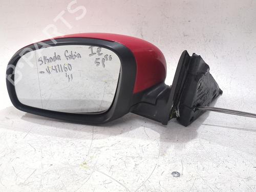 Used Left mirror SKODA FABIA II (542) 1.2 (60 hp) 27806532