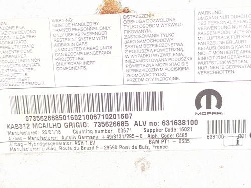 Other FIAT 500 (312_) 1.2 LPG (312AXA1A) | BP31370275O1