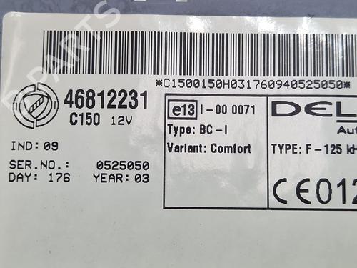 Electronic module FIAT BRAVO I (182_) 2.0 HGT 20V (182AQ) | BP30192432M83 