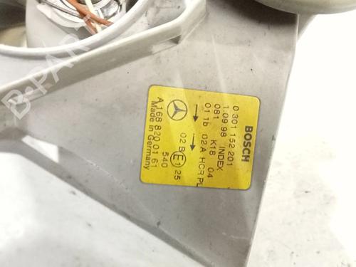 Left headlight MERCEDES-BENZ A-CLASS (W168) A 160 (168.033, 168.133) | BP27311598C28