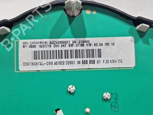 Kombiinstrument CITROËN C3 II (SC_) 1.4 HDi 70 (SC8HZC, SC8HR0, SC8HP4) | BP29708959C47 