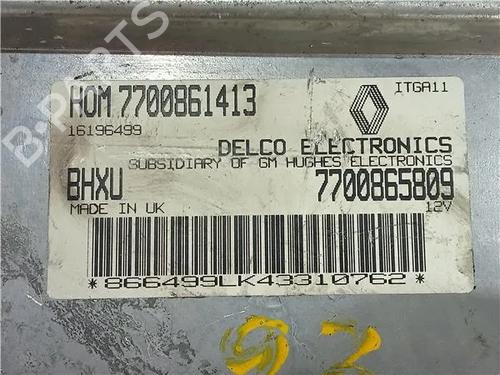 Electronic module RENAULT CLIO I (B/C57_, 5/357_) 1.2 (B/C/S57A, B/C57S, 5/357F, 5/357J, 5/357L, 5/357R) | BP23908276M83 