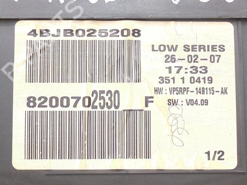 Instrument cluster RENAULT MEGANE II (BM0/1_, CM0/1_)  | BP27858615C47 