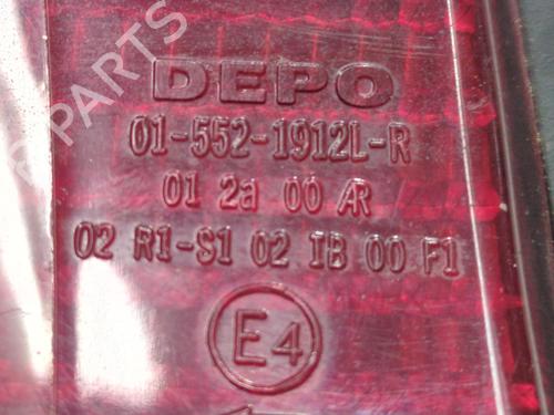 Left taillight CITROËN SAXO (S0, S1) 1.5 D | BP30377317C34 
