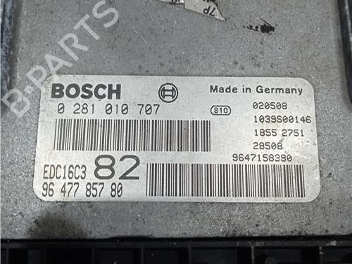Electronic module PEUGEOT 206 Hatchback (2A/C) 1.4 HDi eco 70 | BP23909037M83 