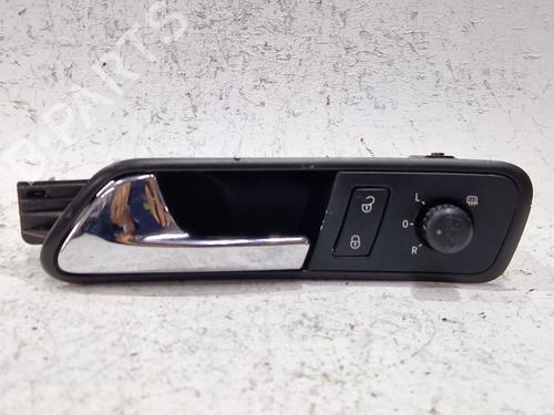 Used Front left interior door handle VW CADDY III Box Body/MPV (2KA, 2KH, 2CA, 2CH) 1.9 TDI 4motion (105 hp) 30412185