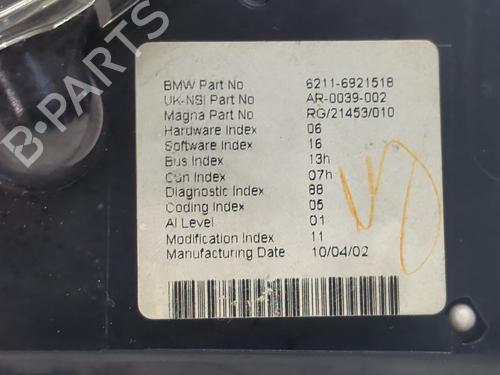 Instrument cluster MINI MINI (R50, R53) Cooper S | BP39649846C47 - Image 2