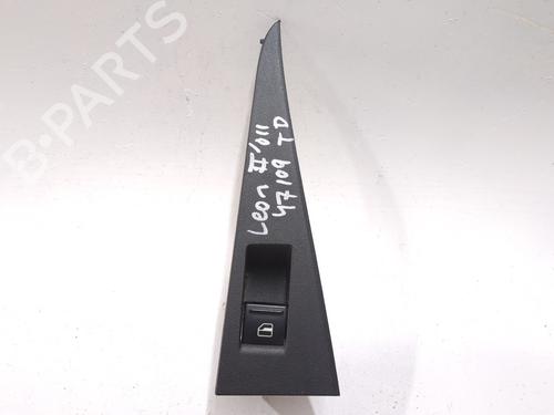 Used Right rear window switch SEAT LEON (1P1) 1.6 TDI (105 hp) 26673585