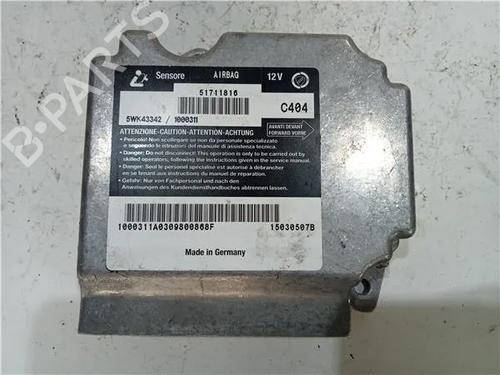 Kollisjonspute styreenhet FIAT STILO (192_) 1.9 JTD (192_XE1A) (115 hp) 23933144