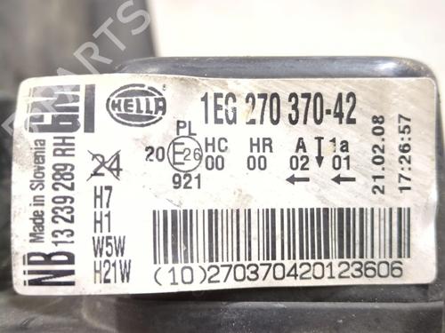 Right headlight OPEL ASTRA H (A04) 1.7 CDTI (L48) | BP29387003C29 