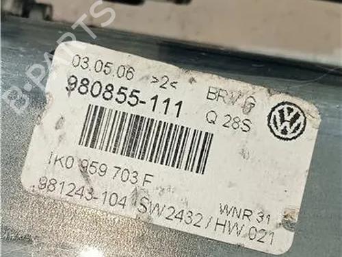Rudehejsemotor bagstkærm venstre VW PASSAT B6 (3C2) 2.0 TDI | BP23911399E23