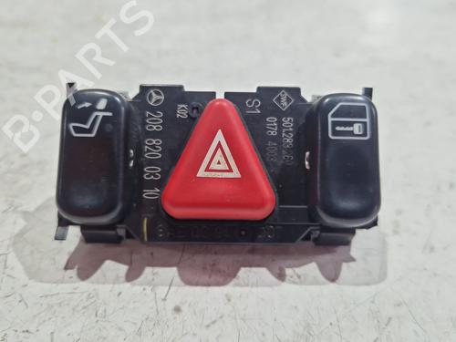 Used Warning switch Warning switch MERCEDES-BENZ E-CLASS (W210) E 300 D (210.020) (136 hp) 32697908 32697908