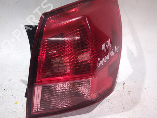 Used Right taillight NISSAN QASHQAI I (J10, NJ10) 2.0 dCi (150 hp) 23902503