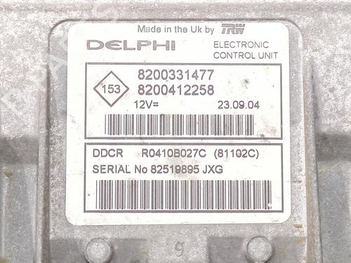 Electronic module RENAULT CLIO II (BB_, CB_) 1.5 dCi (B/CB07) | BP27716599M83 