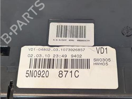 Instrument cluster VW TIGUAN (5N_) 2.0 TDI 4motion | BP23925392C47 