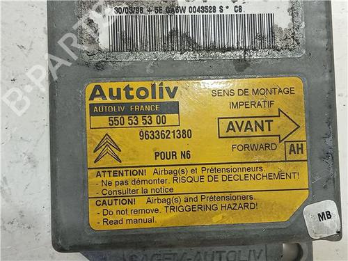 ECU airbags CITROËN XSARA (N1) 1.9 TD | BP24967363M53 