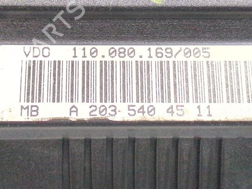 Instrument cluster MERCEDES-BENZ C-CLASS Coupe (CL203)  | BP31754715C47 