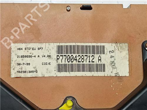 Instrument cluster RENAULT MEGANE I Classic (LA0/1_) 1.9 dTi (LA1U) | BP23914371C47 