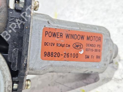 Right front window motor HYUNDAI SANTA FÉ I (SM) 2.0 CRDi | BP29886512E20 