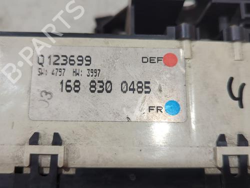 Climate control MERCEDES-BENZ A-CLASS (W168) A 170 CDI (168.008) | BP26682389I5 