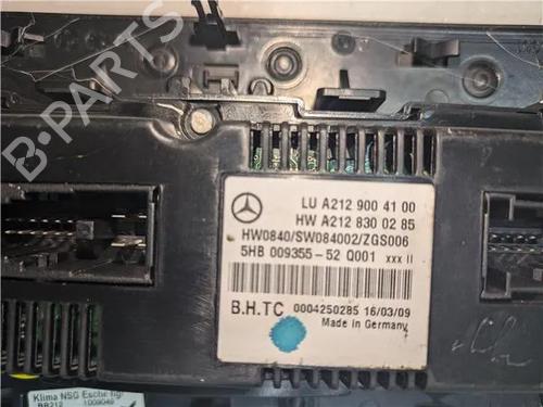 Used Climate control MERCEDES-BENZ E-CLASS (W212) E 220 CDI / BlueTEC (212.001, 212.002) (170 hp) 23925248