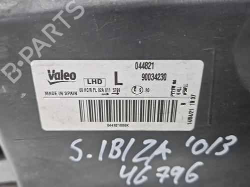 Left headlight SEAT IBIZA IV (6J5, 6P1) 1.6 TDI | BP31082903C28 