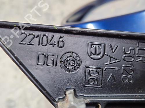 Right mirror PEUGEOT 607 (9D, 9U) 3.0 V6 24V | BP29913783C27