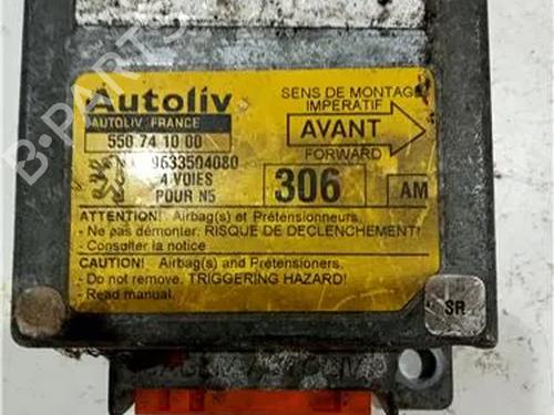 Kollisjonspute styreenhet PEUGEOT 306 (7B, N3, N5) 1.9 SLD (68 hp) 23932178