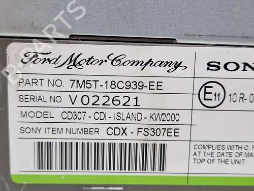 Radio FORD FOCUS II (DA_, HCP, DP) 1.6 TDCi | BP29518693E6 