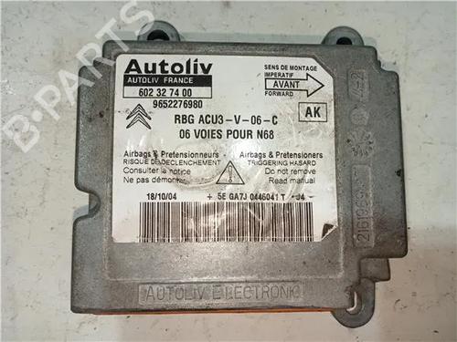 Airbag styreenhed CITROËN C3 II (SC_) 1.4 HDi 70 (SC8HZC, SC8HR0, SC8HP4) (68 hp) 24967295