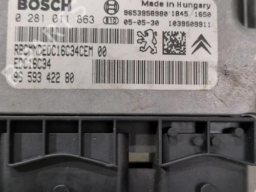 Elektronisk modul PEUGEOT 307 (3A/C) 1.6 HDi | BP23903352M83 