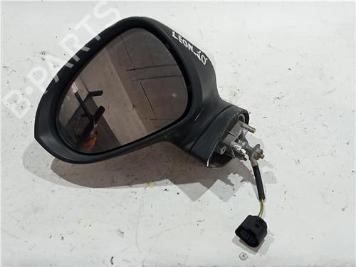 Used Left mirror SEAT LEON (1P1) 2.0 TDI 16V (140 hp) 23918131