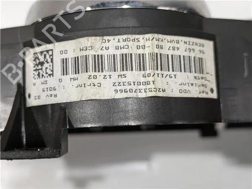 Kombiinstrument PEUGEOT 207 (WA_, WC_) 1.4 HDi (68 hp) 23925271