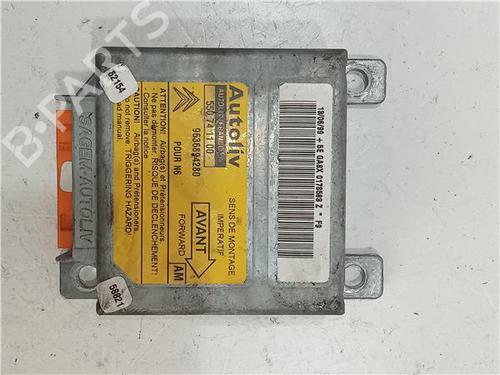 Kollisjonspute styreenhet CITROËN XSARA (N1) 1.9 TD (90 hp) 24967352