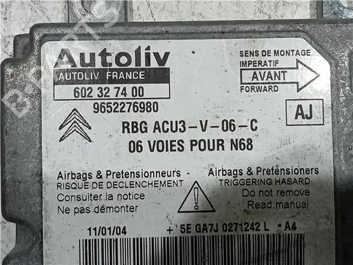 Kollisjonspute styreenhet CITROËN XSARA PICASSO (N68) 1.6 HDi | BP23906709M53 