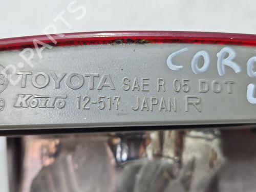 Højre baklys, luke TOYOTA COROLLA Saloon (_E15_) 2.0 D-4D (ADE150) | BP30656471C80