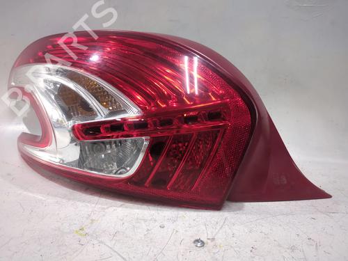 Used Left taillight PEUGEOT 208 I (CA_, CC_) 1.4 HDi (68 hp) 27806562