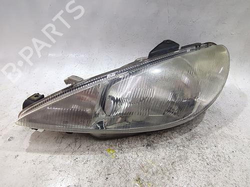 Used Left headlight Left headlight PEUGEOT 206 Hatchback (2A/C) 1.4 HDi eco 70 (68 hp) 34123584 34123584